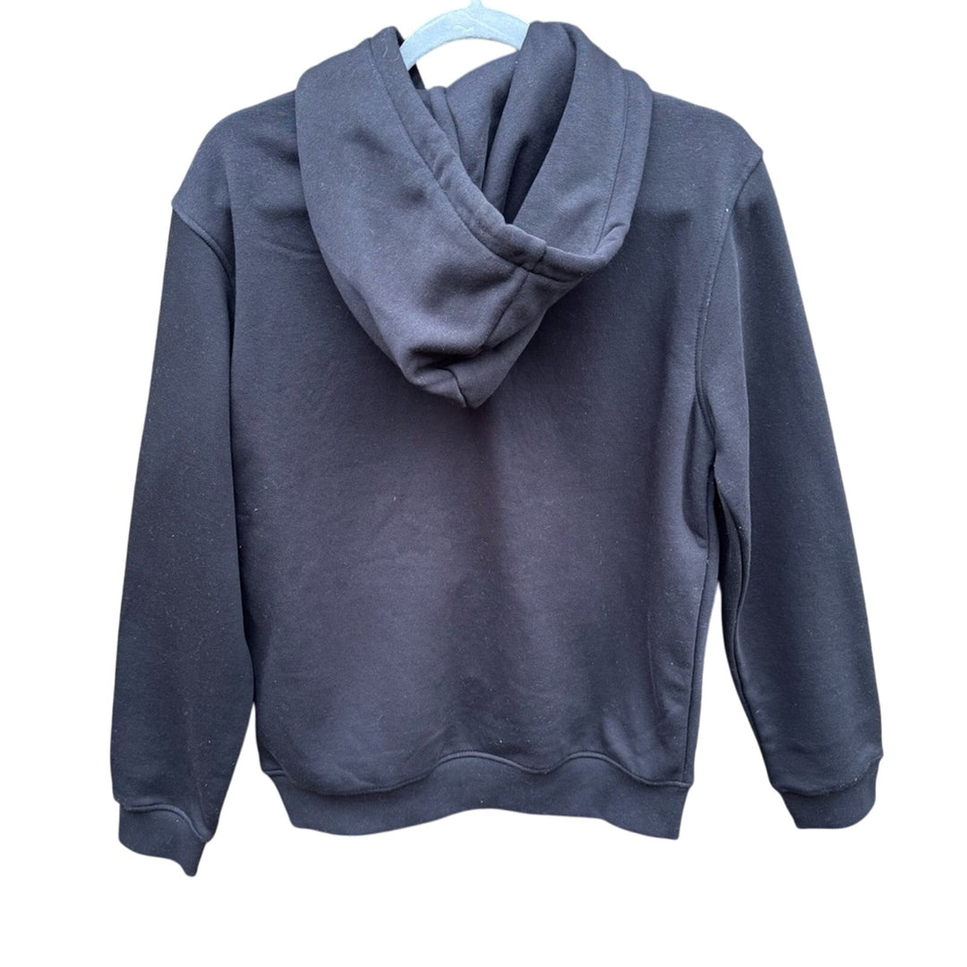 NWT New Kenneth Cole Mens Large Black Mobility Fleece Hoodie Hooded Sweatshirt