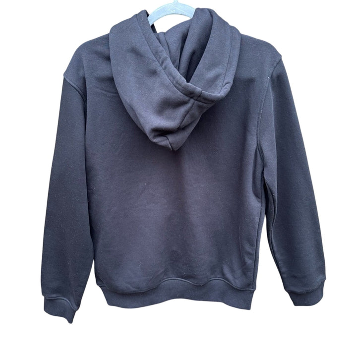NWT New Kenneth Cole Mens Large Black Mobility Fleece Hoodie Hooded Sweatshirt