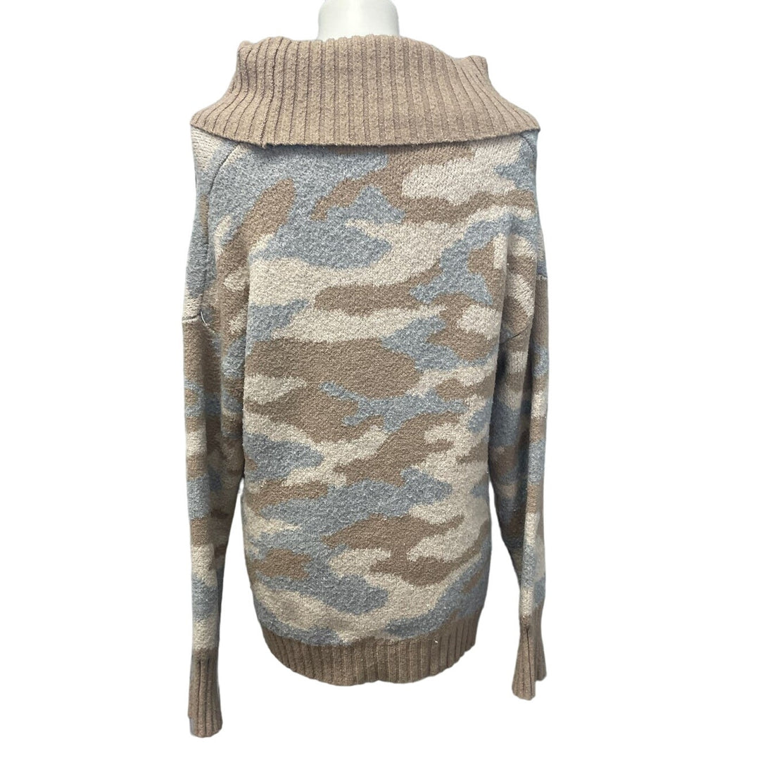 Christian Siriano New York Womens Medium PolyBlend Long Sleeve Cowl Neck Sweater