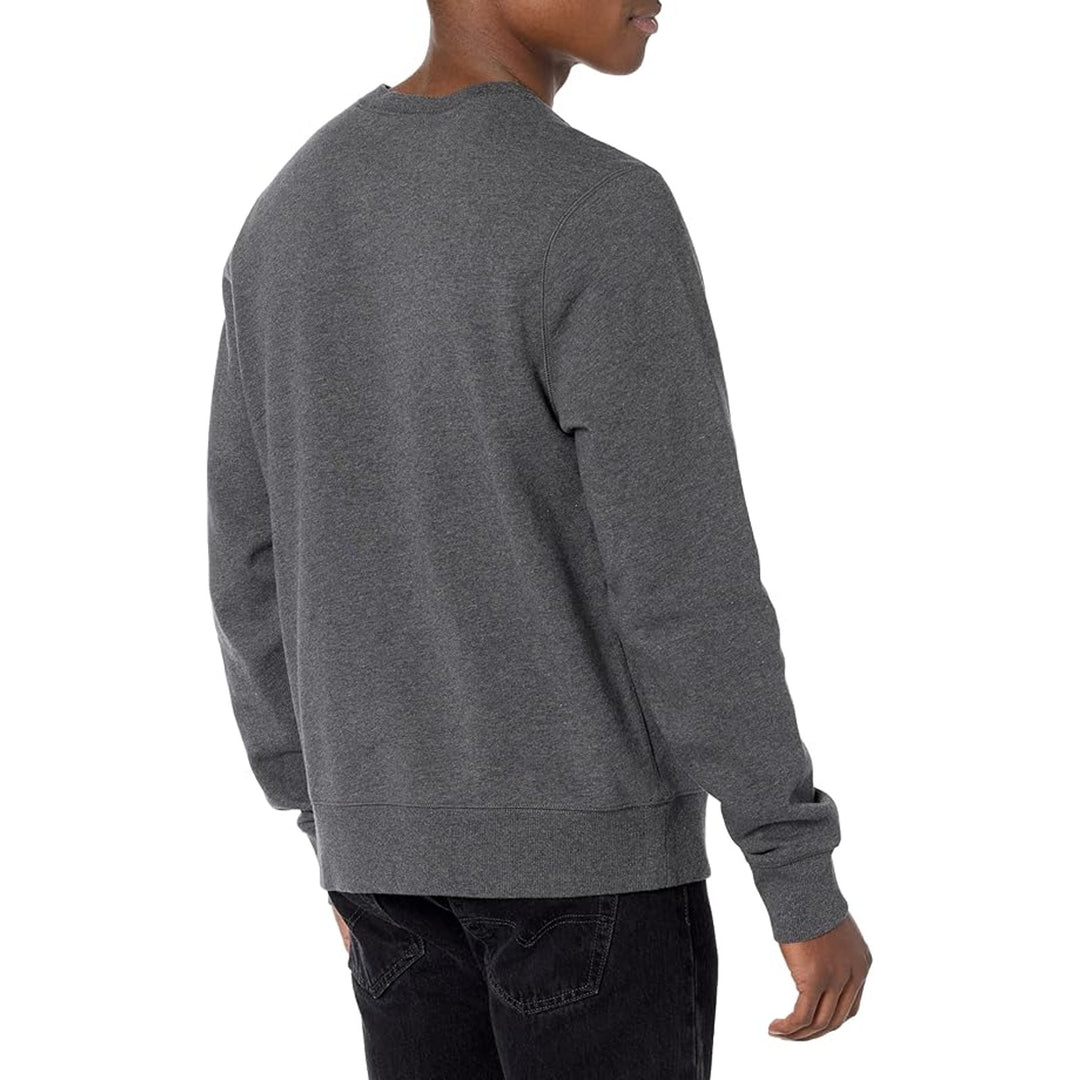 New Champion Unisex Small Gray Pullover Sweatshirt w Bonus Plaid Flannel Hoodie