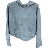 New All In Motion Girls XS (4/5) Elastic Waist Shorts Althletic Hoodie 2PC Set