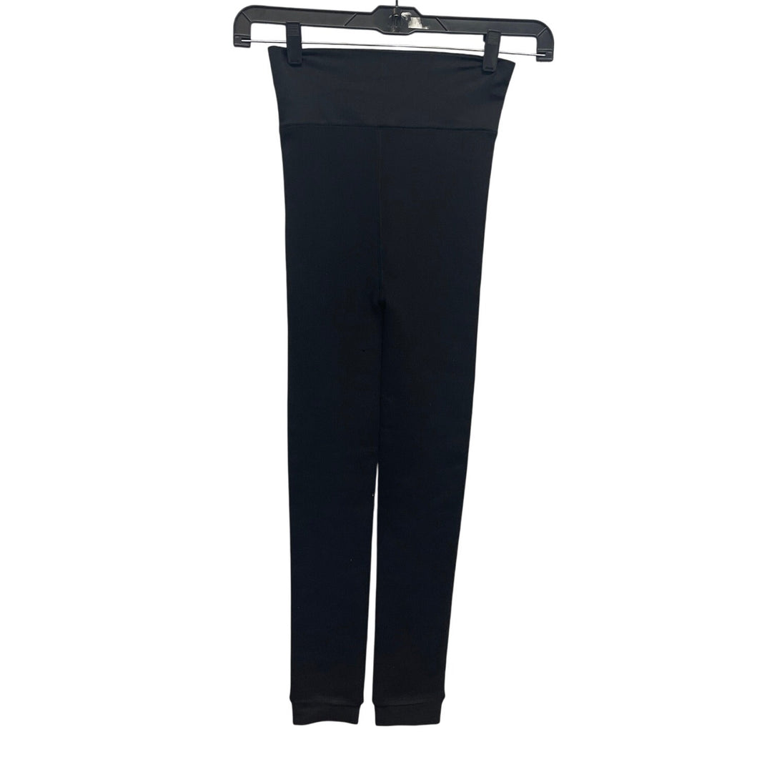 Free Country Womens XS Recycled Polyester Fleece Lined Base Layer Leggings Pants
