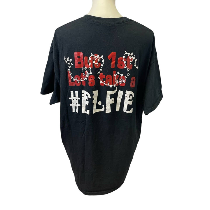 Lets Get Elfed Up Mens XL Christmas 