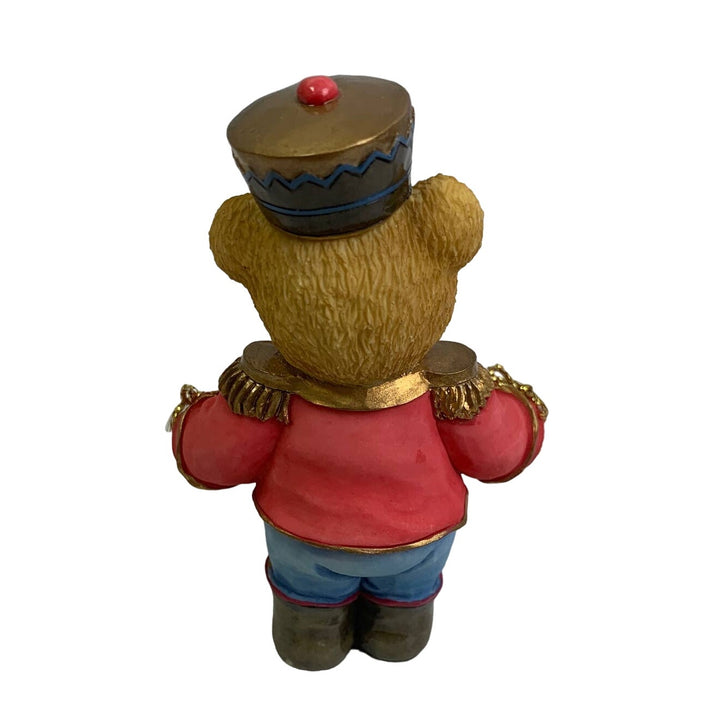 Vintage 1996 Cherished Teddies Jeffrey 176044 Striking Up Another Year Drummer