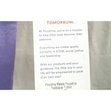 New Piccolina Girls Size 5/6 Malala Yousafzei Advocate 100% Cotton Crew Neck Tee