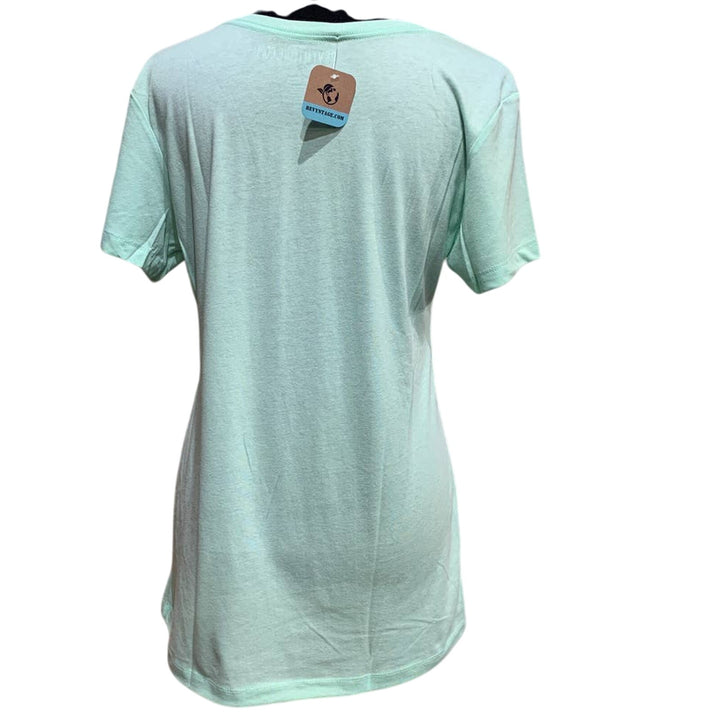 New Hand Printed 2XL Pink Green Succulent Cactus Cotton Blend Short Sleeve Tee