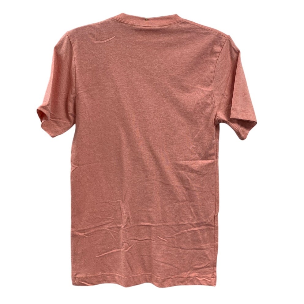New Hand Printed Womens XS Smoky Gray Cat Short Sleeve Crew Neck Tee Shirt