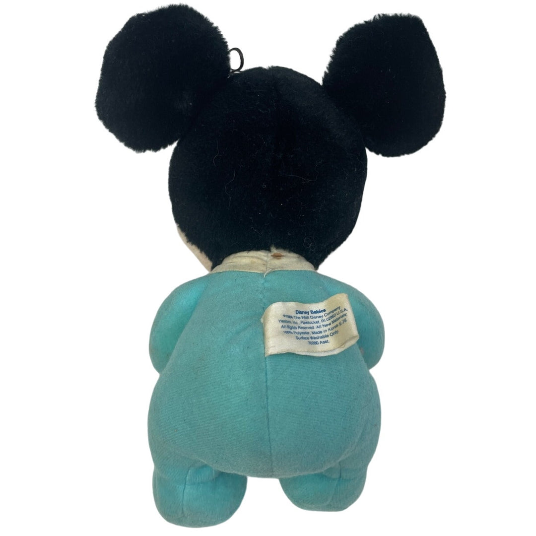 Vintage 1984 Disney Babies Hasbro Baby Mickey Mouse Plush Stuffed Animal
