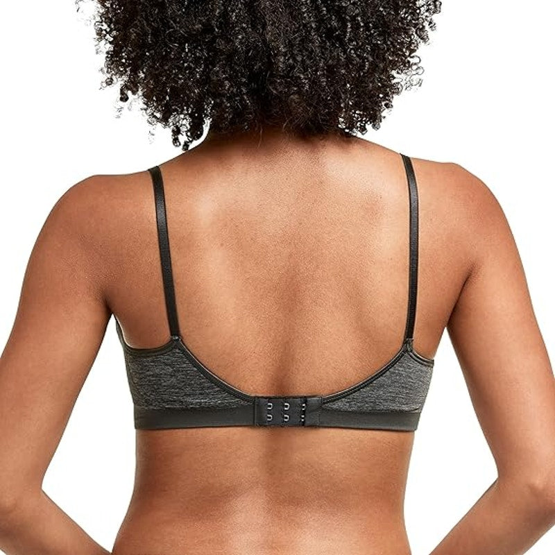 Hanes Womens Medium Wireless Full Coverage Convertible Smoothing T Shirt Bra