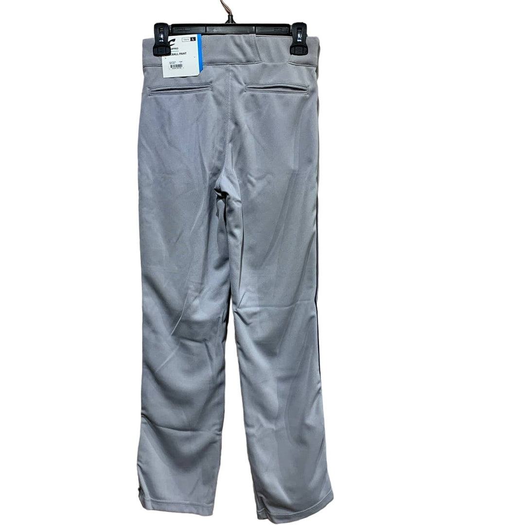 New Champro Sports Youth Large Baseball Polyester Zipper Pants w Navy Stripe