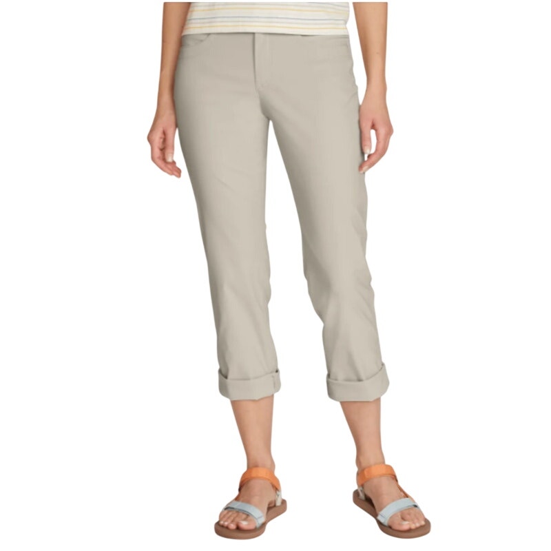 New Eddie Bauer Womens Size 18 Pumice Tan Sightscape Horizon Convertible Pants