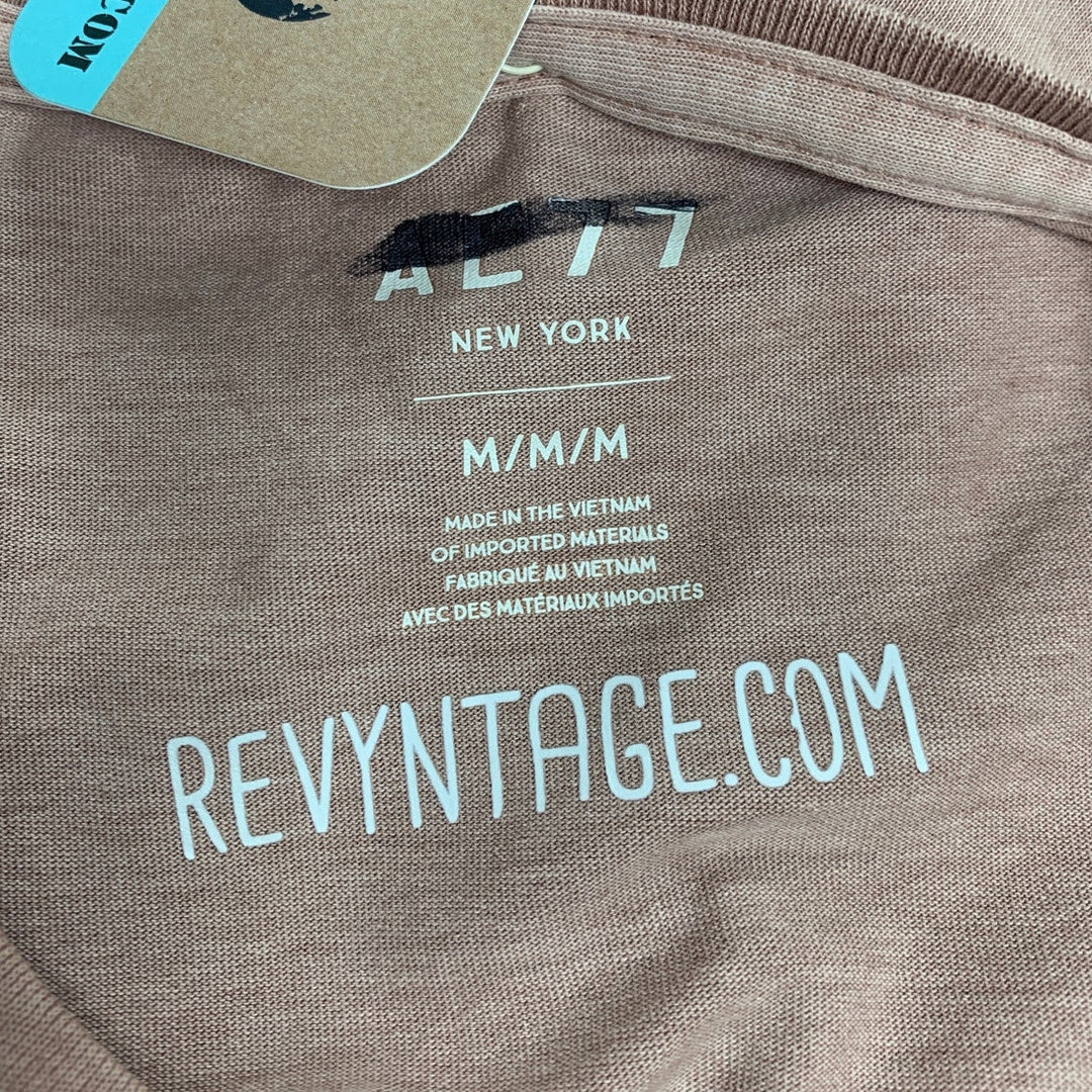 New Upcycled Hand Printed Womens Medium In My T-Ball Mom Era Crew Neck Tee