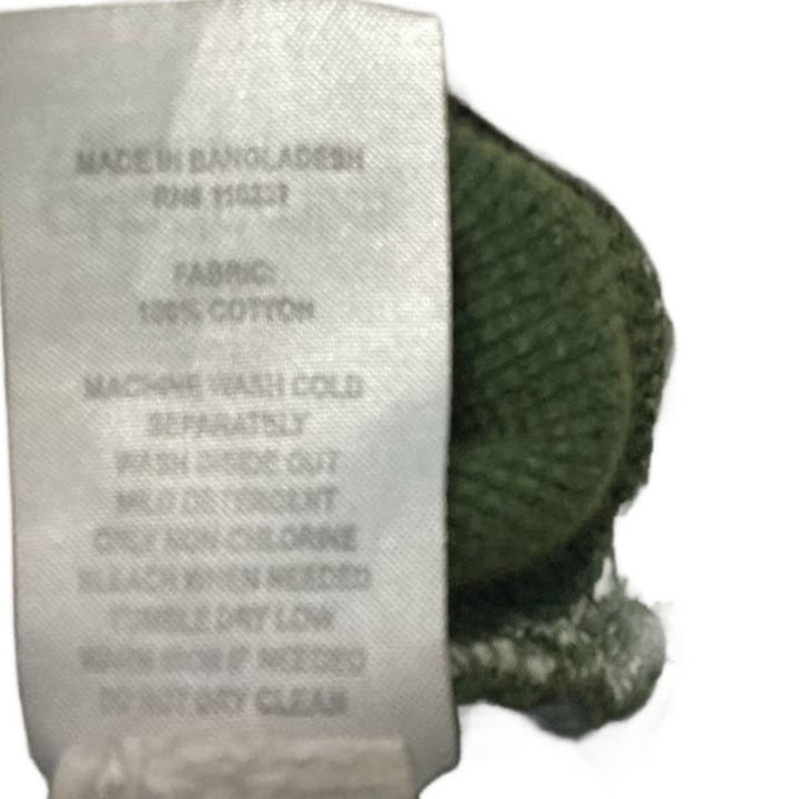 Akademiks Boys Small Hooded 100% Cotton Short Sleeve Army Green Camo Shirt