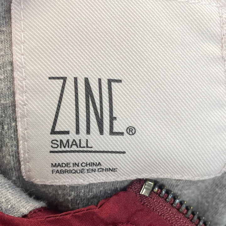 Zine Womens Small Full Zip Hooded Warm Lined Wind Breaker Rain Jacket