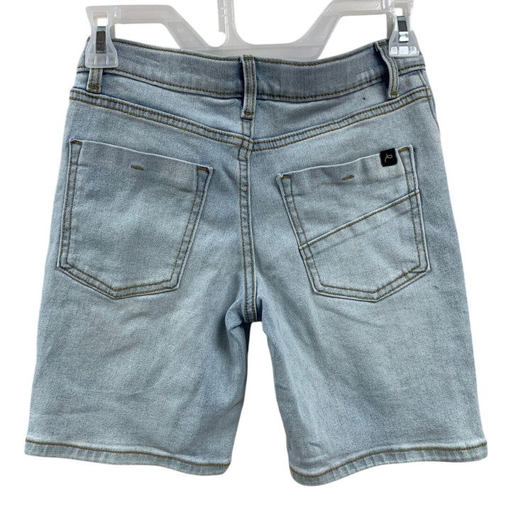 New Art Class Girls XL (14) Adjustable Waist Distressed Denim Jean Shorts