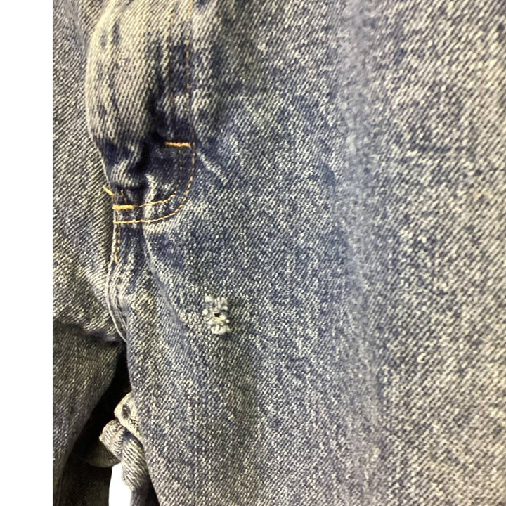 Wrangler Mens 32 X 30 Relaxed Fit 100% Cotton Straight Leg Denim Blue Jeans