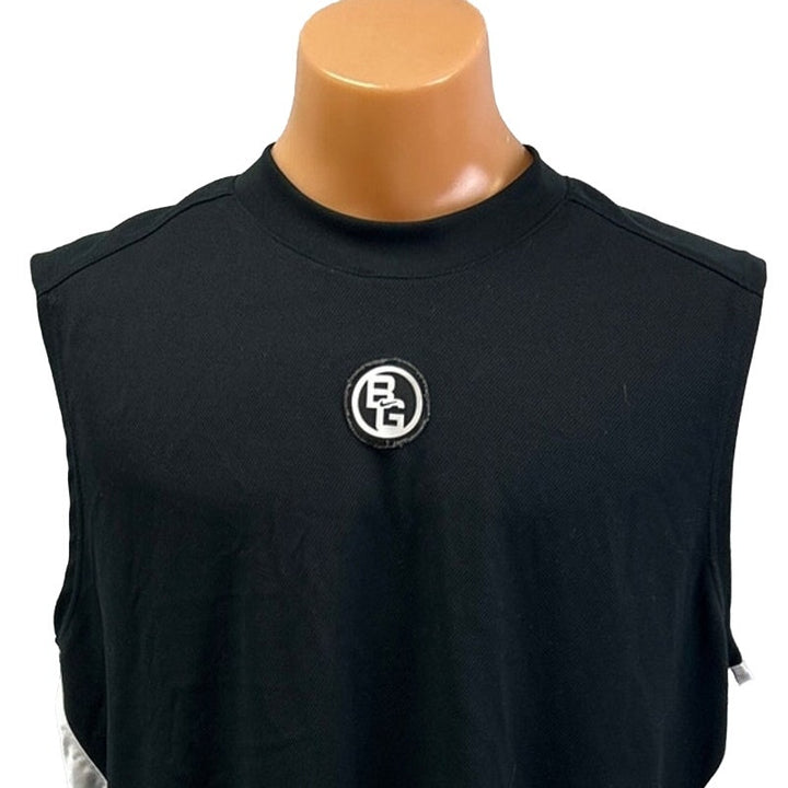Nike BG Battlegrounds Mens XL Black Sleeveless 100% Polyester Athletic Tank Top