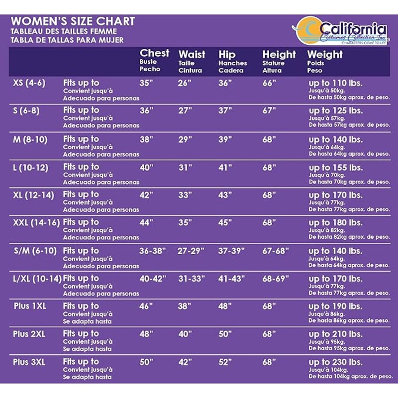 California Costumes Womens Small 80&