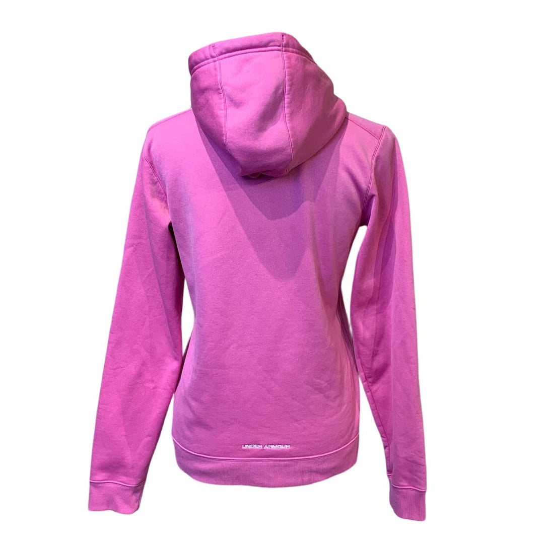 Under Armour Mizzou Tigers Medium Pink Long Sleeve Polyester Hoodie Sweatshirt