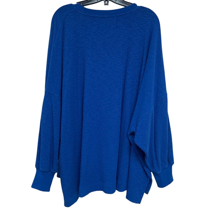New American Eagle Womens Medium Ribbed Long Sleeve Crew Neck Sweatshirt
