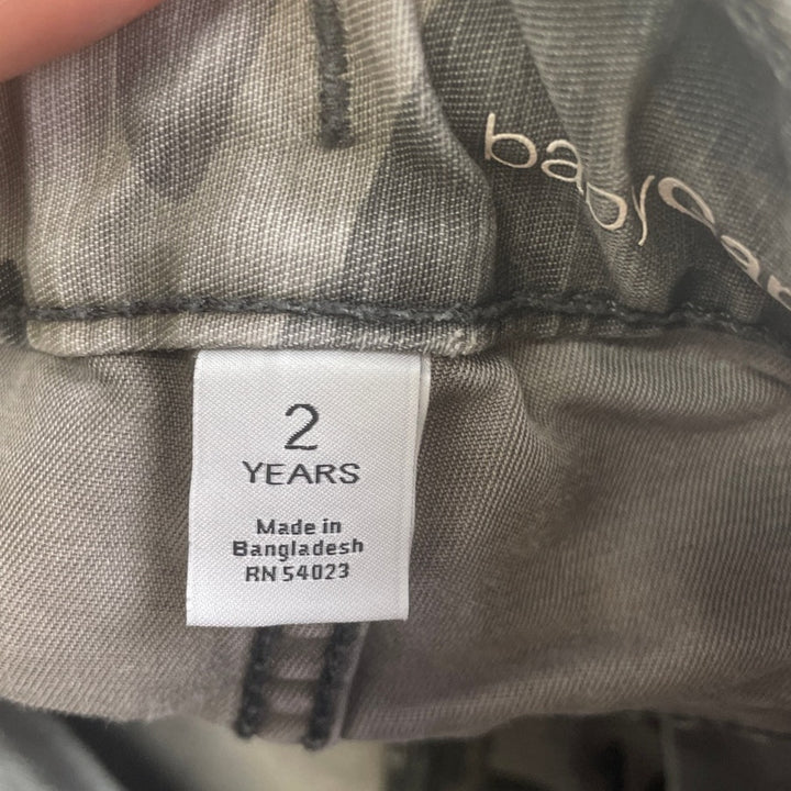 Lot of 3 Baby Boys 2T Baby Gap Cat &amp; Jack Place Camoflage Cargo Pants