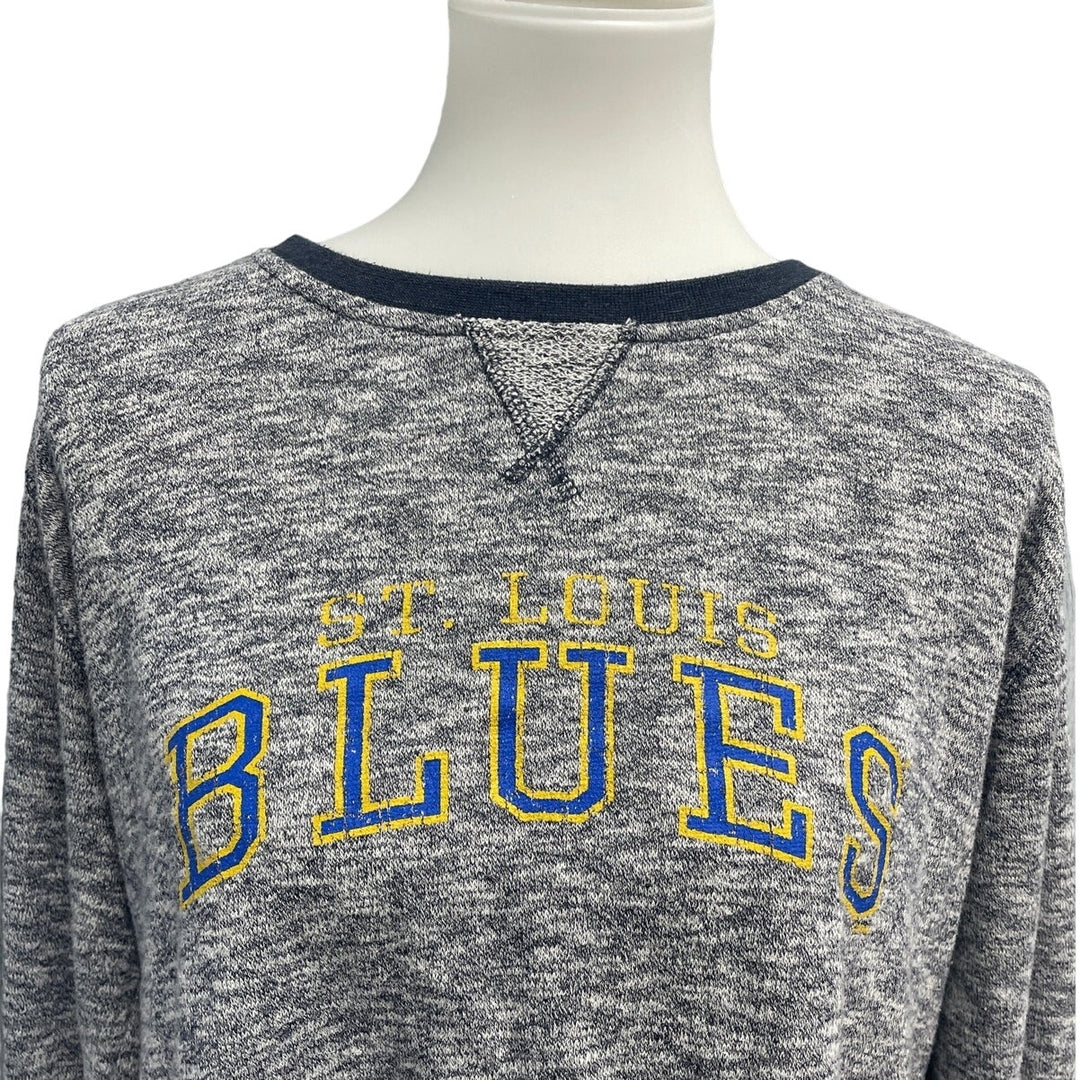Gear Sports Womens XXL St Louis Blues Hockey Long Sleeve Lightweight Sweatshirt