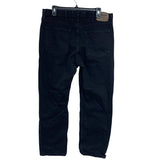 Wrangler Authentics Mens Size 36X29 Black 100% Cotton Classic Denim Jeans Flaw