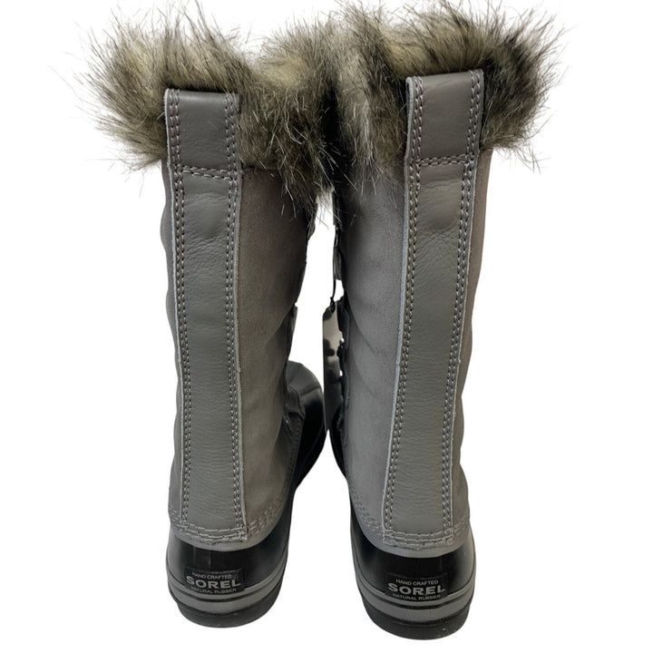 New Sorel Womens Size 8 Gray Arctic Mid Calf Lace Up Warm Snow Boots Shoes