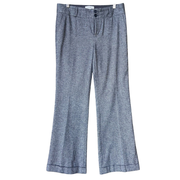 Banana Republic Womens Size 10 Wool Blend Stretch Martin Fit Pants w Pockets
