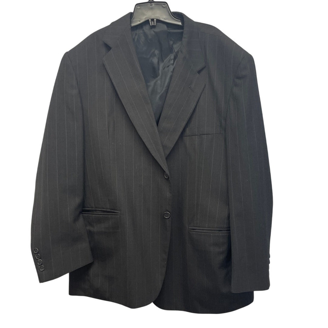 Towncraft Mens 44 Regular Wool Blend 2-Button Suit Jacket w Matching Pants