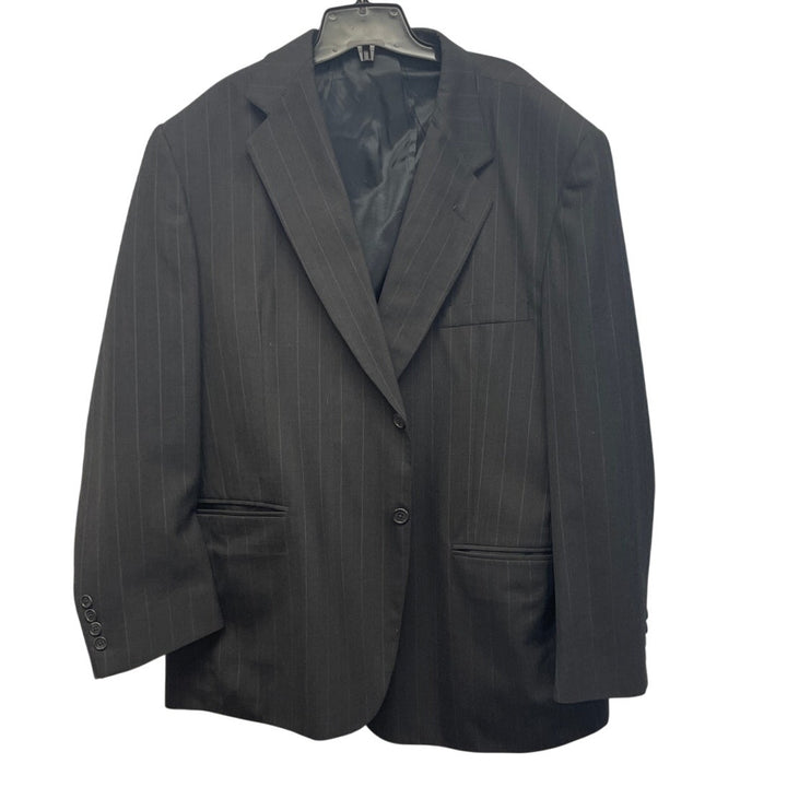 Towncraft Mens 44 Regular Wool Blend 2-Button Suit Jacket w Matching Pants