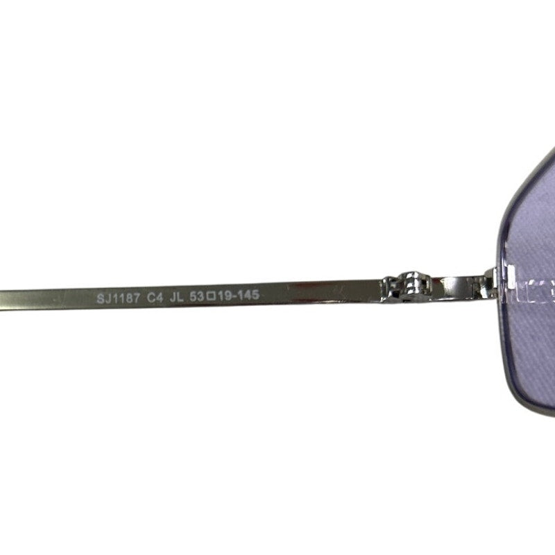 Sojos Mens Silver Frame Retro Oval Light Blue UV400 VIntage Style Sunglasses