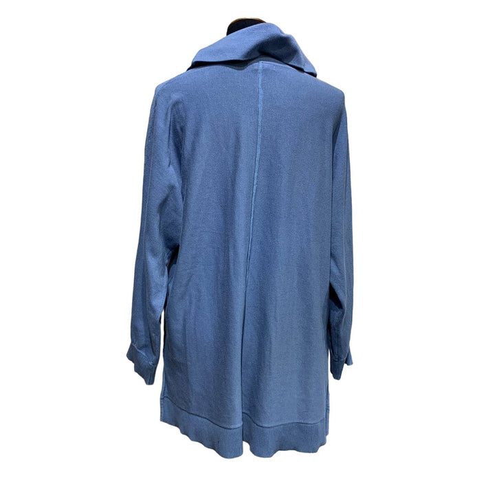 Chelsea &amp; Theodore Woman 1X Long Sleeve Cowl Neck Knit Lightweight Tunic Sweater