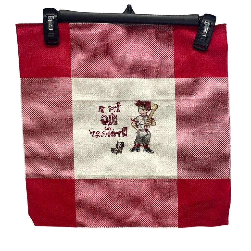 Handmade Cross-Stitch “I&