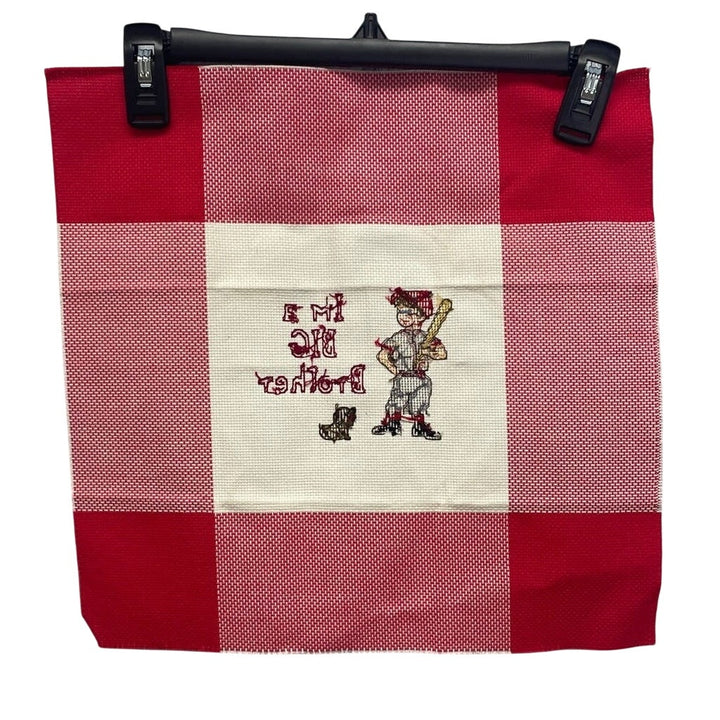 Handmade Cross-Stitch “I&
