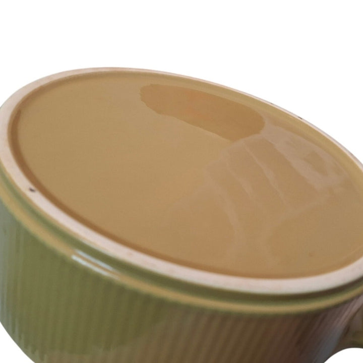 Vintage 1960s Sheffield Serenade Solid White Gold 8" Ceramic Serving Bowl w Lid