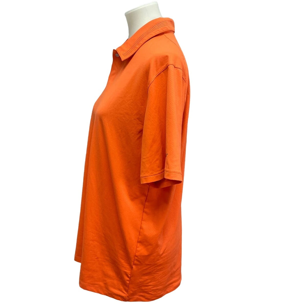 Nike Tiger Woods Collection Mens Medium Athletic Short Sleeve Collar Polo Shirt