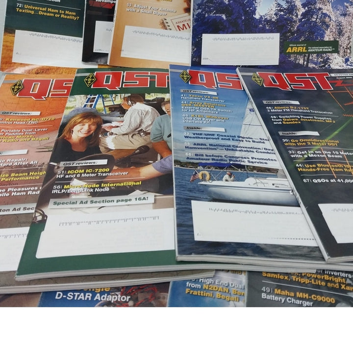 2009 QST National Assn Amateur Radio Magazine FULL Year 12 Issues Lot