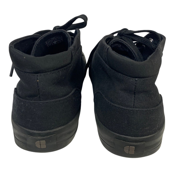 Shoes For Crews Mens Size 10.5 Black Sneakers Lace Up Slip Resistant Work Shoes