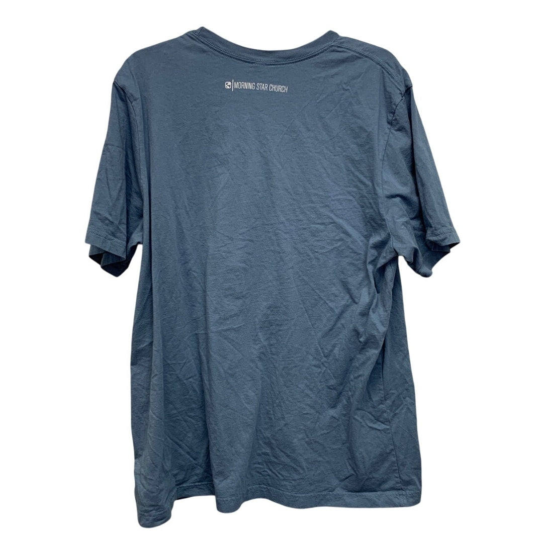 Morning Star Church Mens 2XL New Route Deeply Rooted Short Sleeve Tee Shirt
