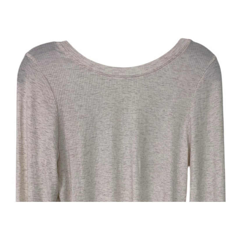 New Offline By Aerie Womens Small Long Sleeve Scoop Back Thumb Hole Ribbed Top