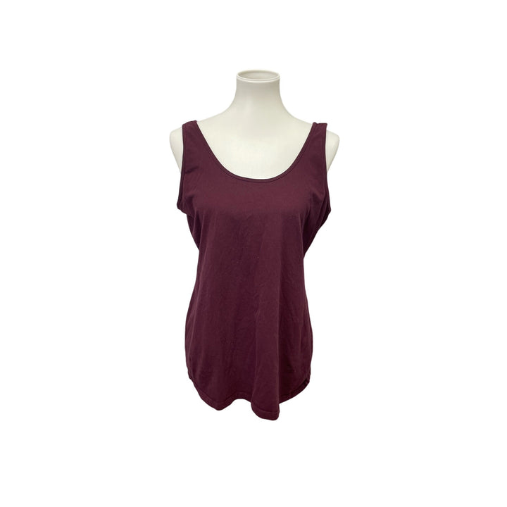 Lot of 3 Womens XL Nike Maurices Sleeveless Cotton Blend Tank Tops Shirts