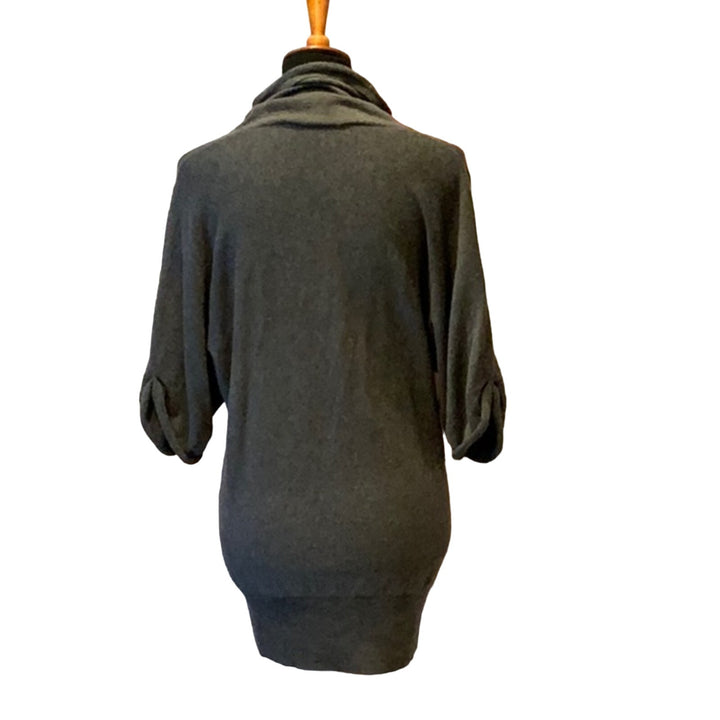 Ann Taylor Loft Medium Soft Merino Wool Blend Machine Washable Cowl Neck Sweater