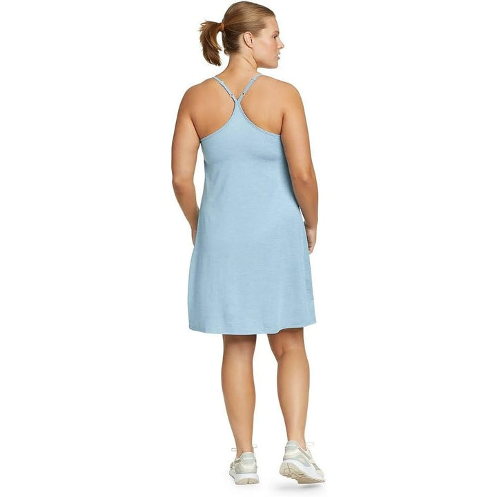 New Eddie Bauer Womens XXL Coast Blue Resolution Sleeveless Athletic Sport Dress
