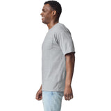 2 Gildan Mens 2XL Softstyle Cotton Blend Heather Short Sleeve Crew Neck T Shirt