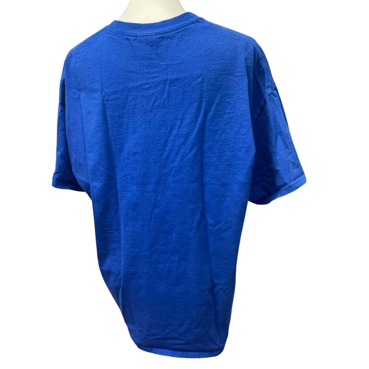Sit Stay Read Womens XL Reading With Dog Short Sleeve 100% Cotton Crew Neck Tee