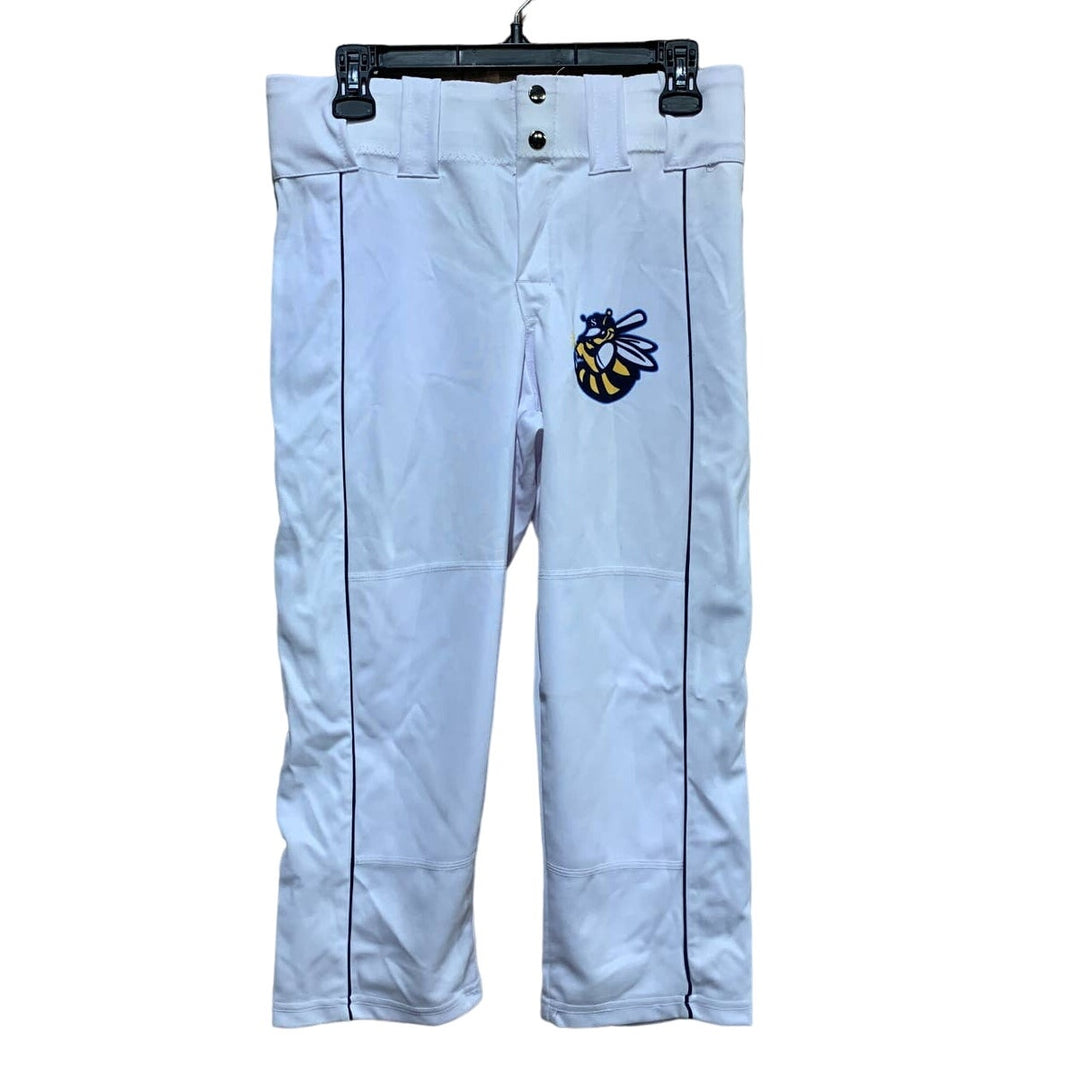 New St Louis Sting 34W Short White Polyester Mens Baseball Sports Pants