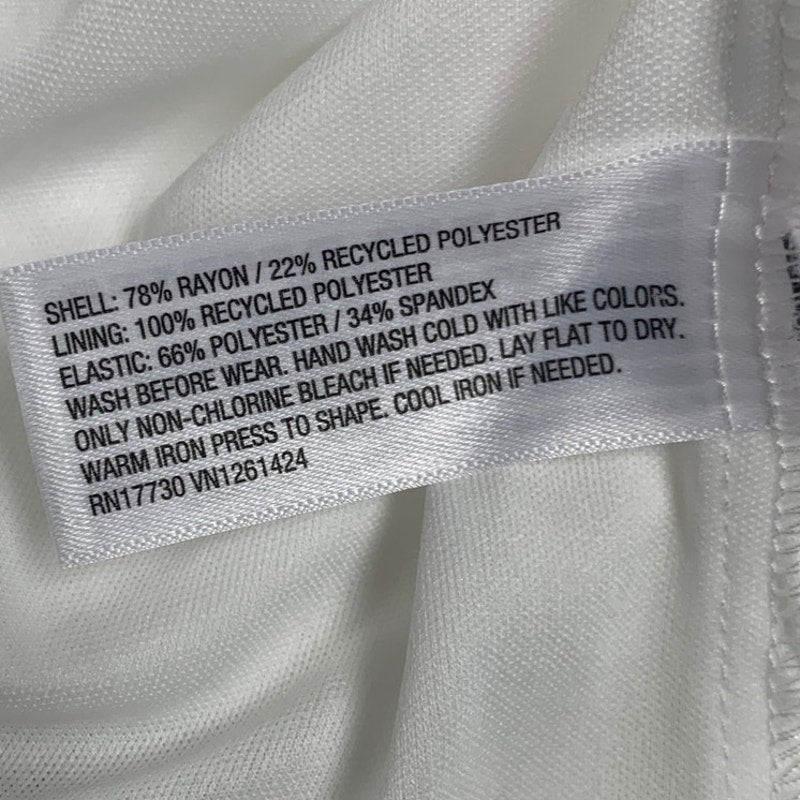 New Art Class Girls Medium (8) Solid White Smocked Strappy Rayon Halter Dress