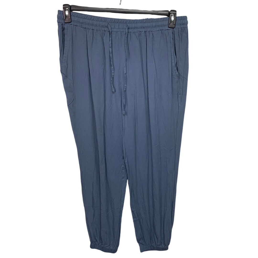 NWT New Buenos Ninos Womens XXL Adjustable Waist Jogger Pants w Pockets