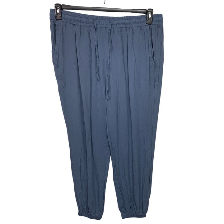 NWT New Buenos Ninos Womens XXL Adjustable Waist Jogger Pants w Pockets